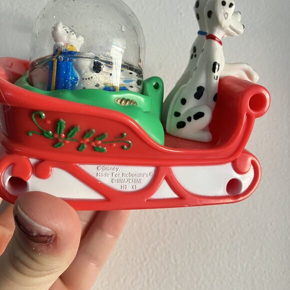 Vintage Disney 1996 101 Dalmatians McDonalds Snow Dome Collectible Figure toy - Picture 3 of 9